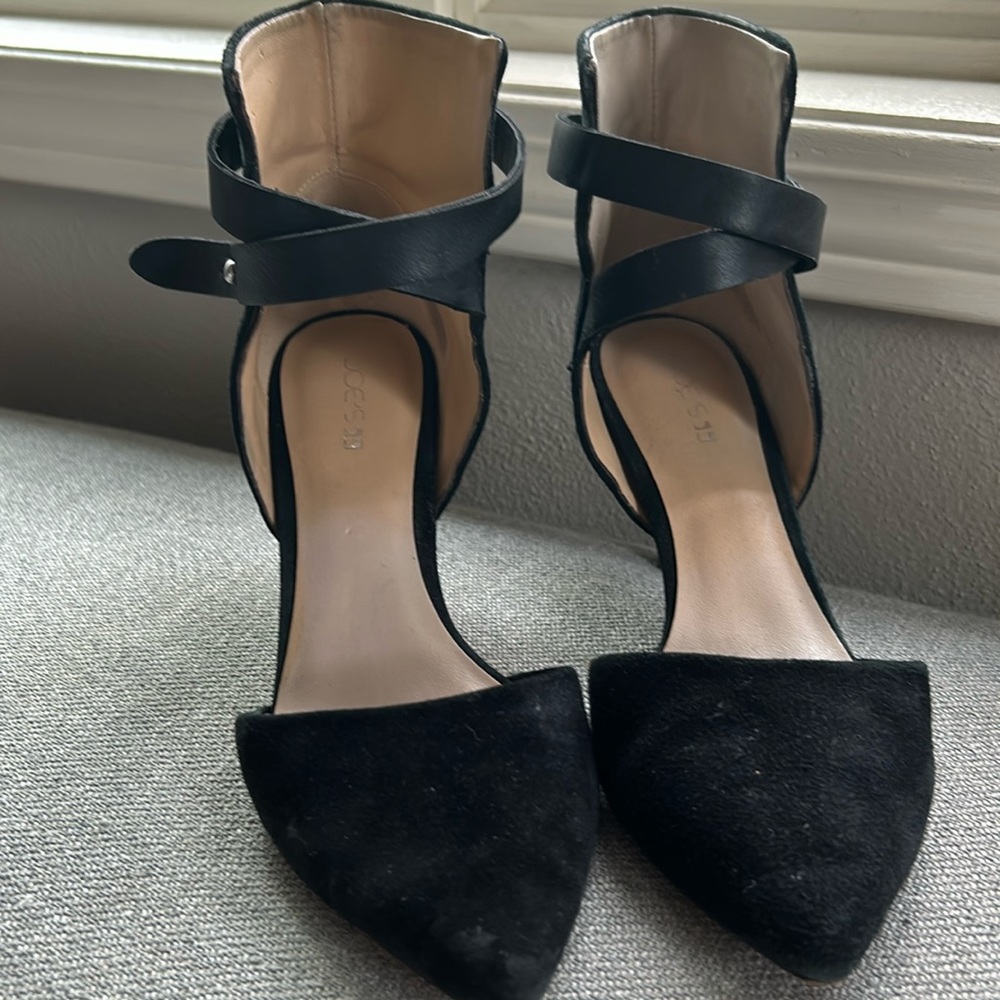 Joes suede and leather heels. Size 6